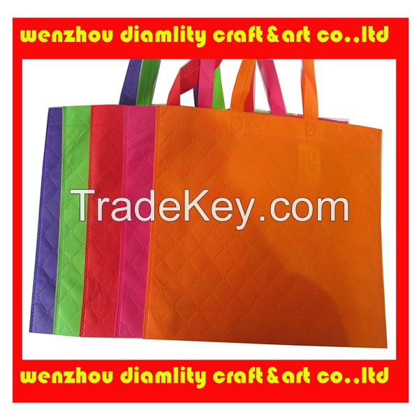 70 GSM PP Non Woven Bags With Non Woven Handles