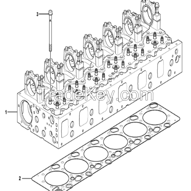 excavator EC480D cylinder head gasket VOE 21313537