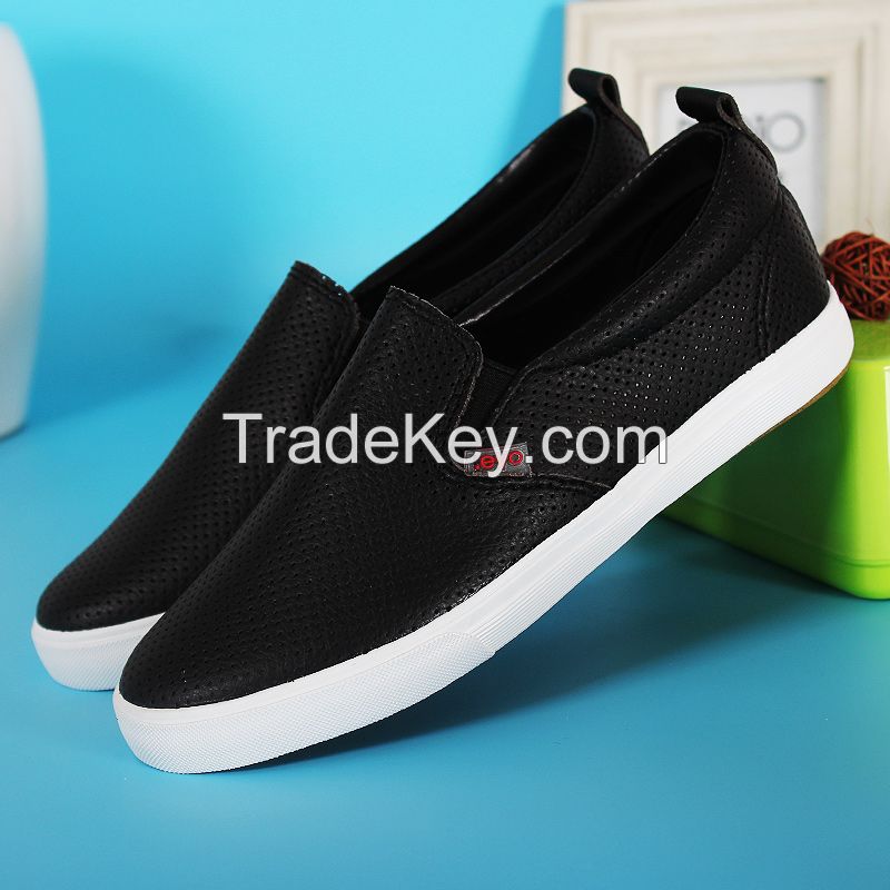 LEYO 2016 SUMMER WOMAN CASUAL SHOES  PU SLIP-ON SNEAKER