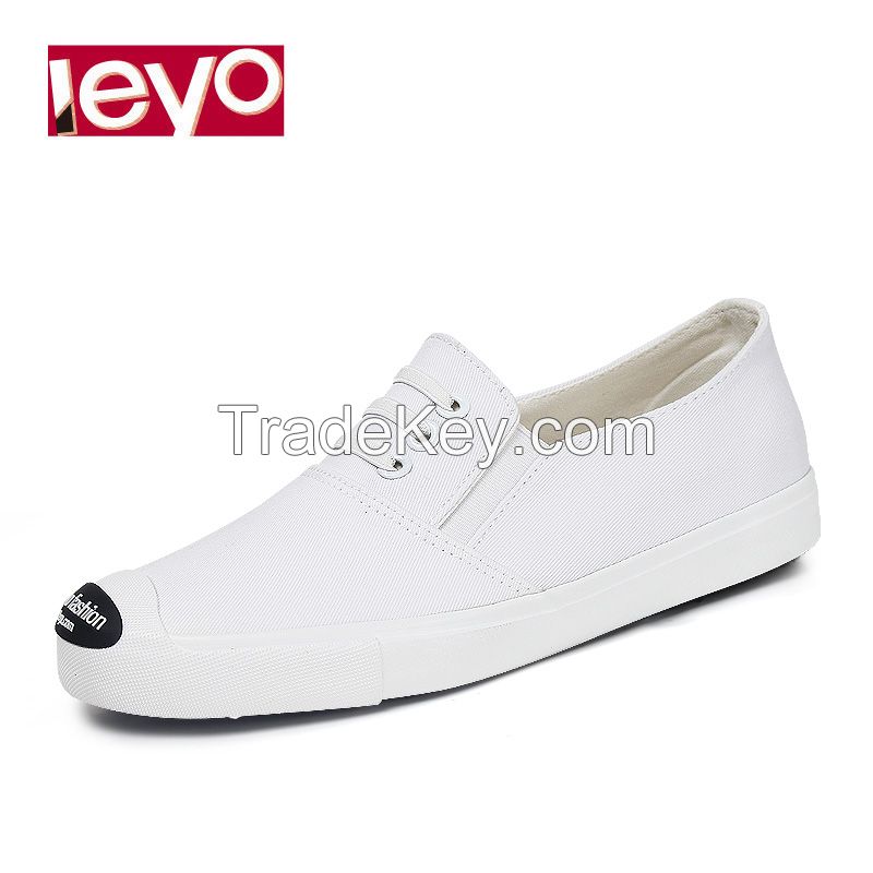 LEYO 2016 SUMMER WOMAN CASUAL SHOES CANVAS FAKE LACE-UP SLIP-ON SNEAKER