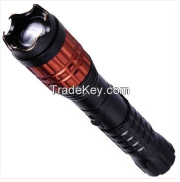 X5 Stun Gun For Self-defense Flashlight Torch High-power Impact Self Defense Security Set