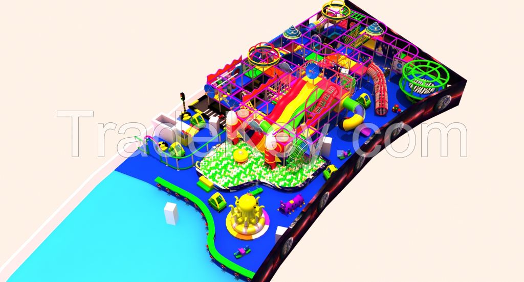 The hot kids indoor playground equipment good quality 