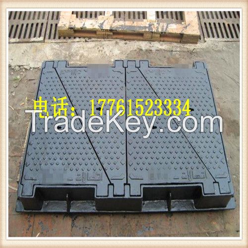 Cast iron manhole cover telecom covers for Dubai