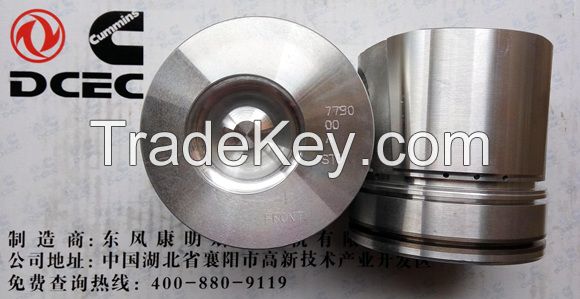 Piston, piston pin, piston ring