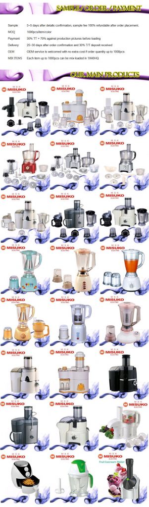 Kitchen multifunction electric juicer blender