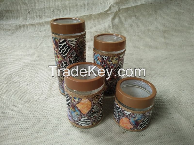 Kitchen Glass Canisters &amp; Jars Sets