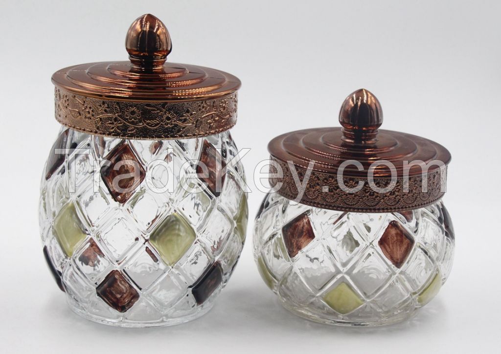 Glass Storage Bottle / Canister / Jars