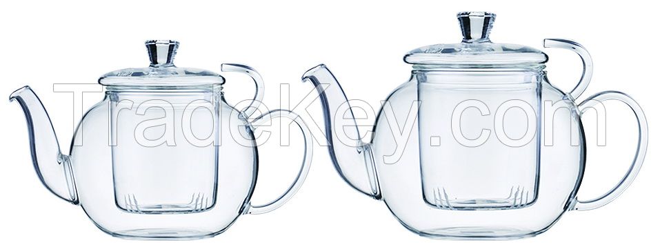 Glass Teaware / Kettles / Teapots For Household & Restaurant