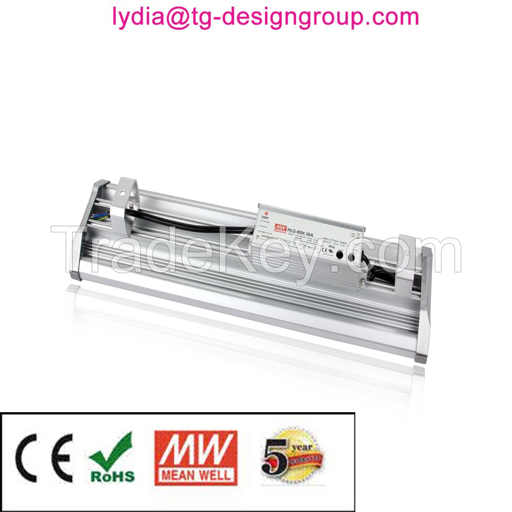 High Quality 60/80/100/120/150/200W High Bay Light,High Bay LED High Power Tube, LED Linear High Bay,DLC UL FCC CE RoHS