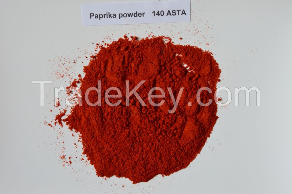 Sweet paprika powder 140ASTA