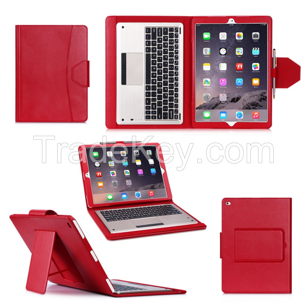 Brand New Bluetooth Keyboard PU Leather Case For iPad Pro,for ipad pro bluetooth keyboard case