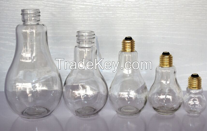 Supply bottles personality The light bulb bottles Juice bottles of apple vinegar bottle