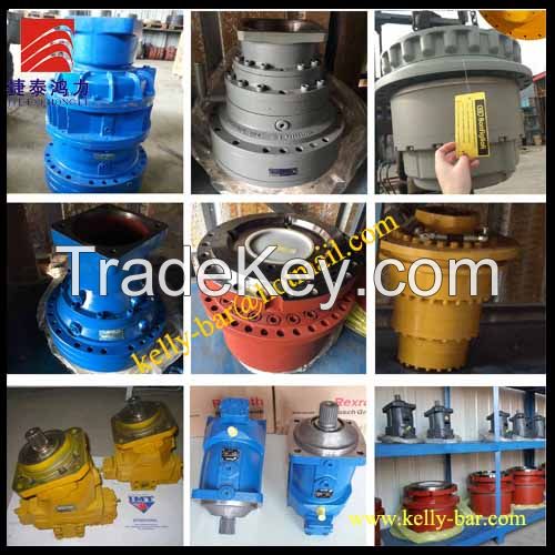 Rotary drilling machine spare parts, kelly stub, kelly swivel, slew bearing