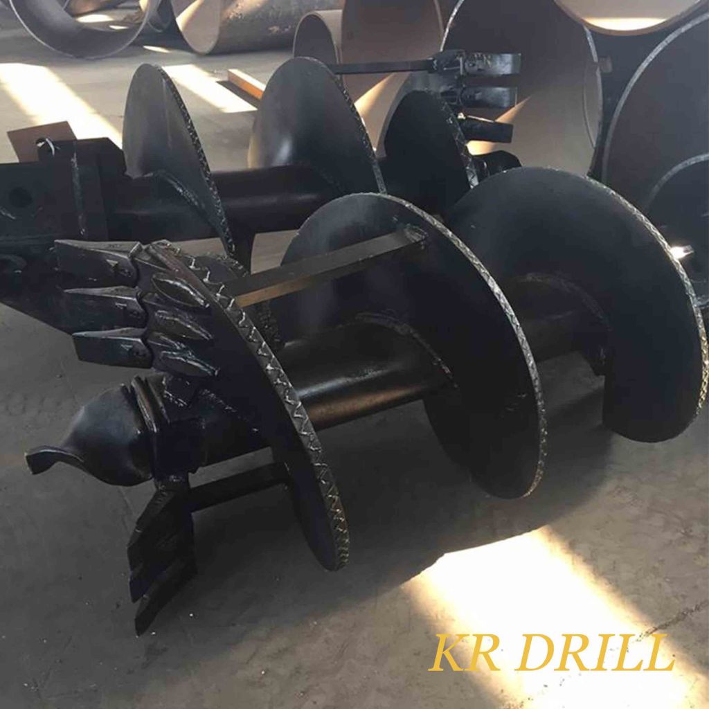 Drilling Bucket Rock Auger Core barrel for Rotary piling machine