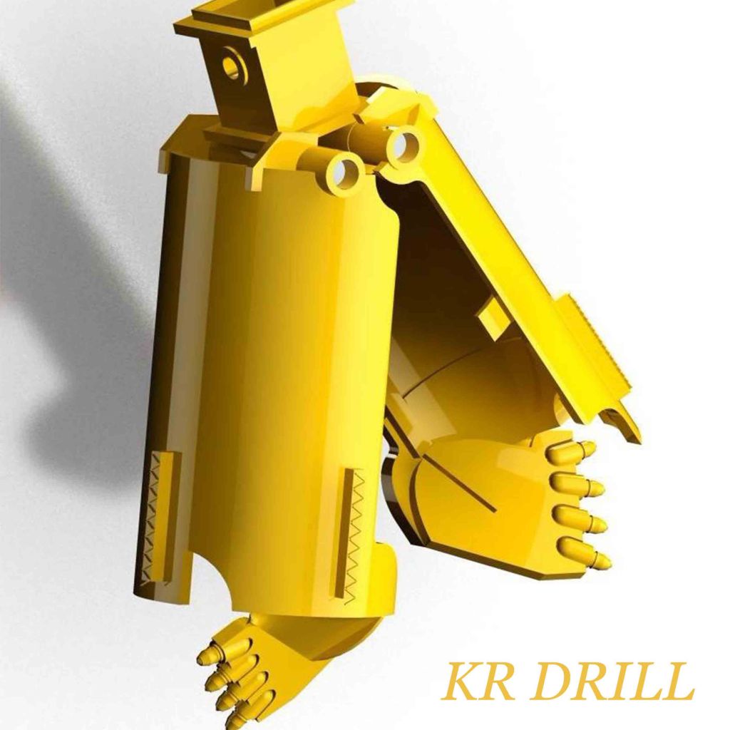 Drilling Bucket Rock Auger Core barrel for Rotary piling machine