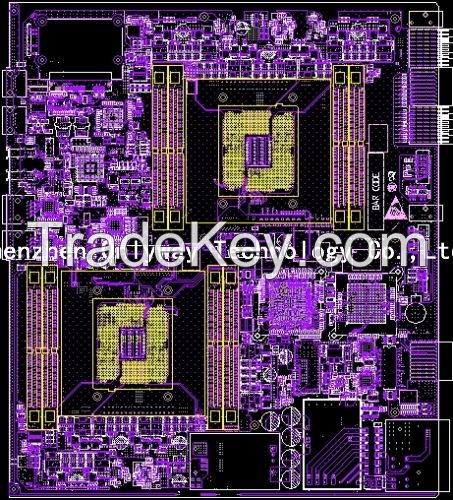 Intel Server PCB design  pcb layout company, pcb design company, , PCB layout service , PCB engineering service