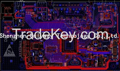 Set-top box  pcb layout , PCB design Service , PCB layout service , PCB engineering service , pcb layout , pcb design company