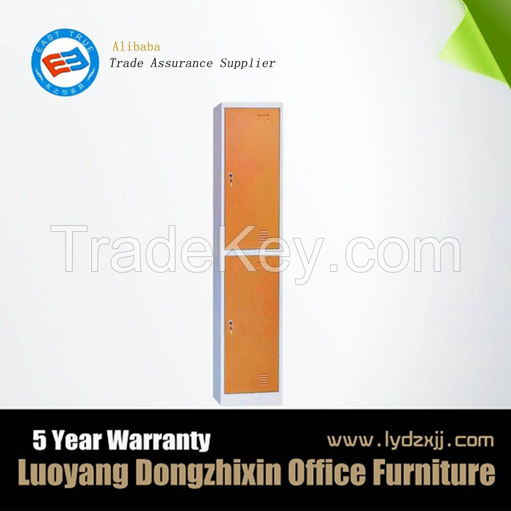 China modern cheap clothes locker , double door locker