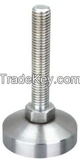 Stainless steel leveling feet