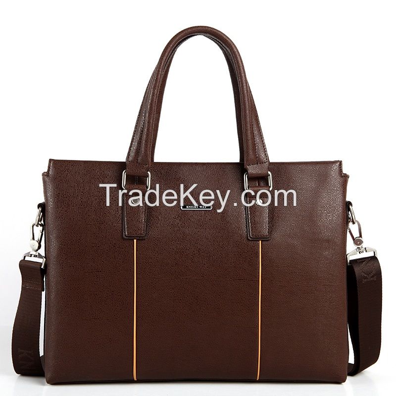 Leather men&#039;s bags custom cowhide leather handbags bags