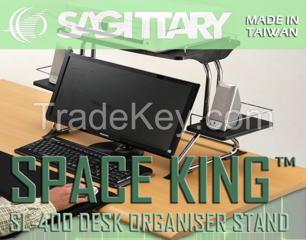 Space King Deluxe Desk Shelf