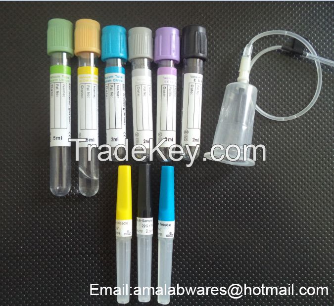 Glass, Plastic Vacutainer 