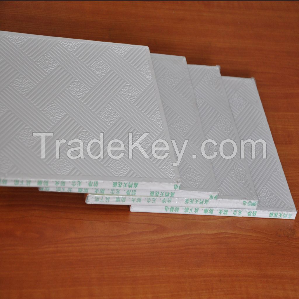 PVC gypsum ceiling plate