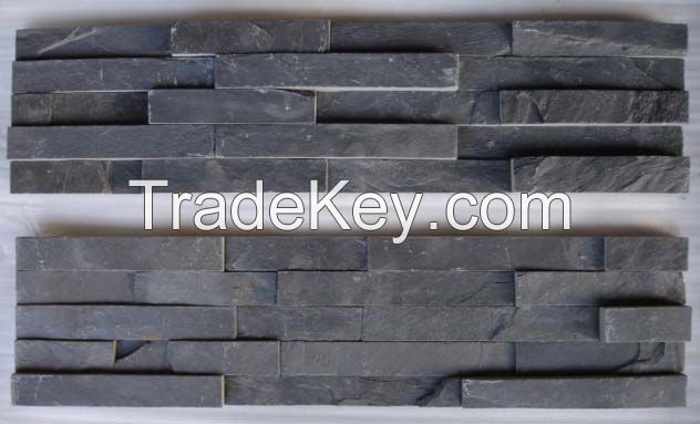 Black Slate Ledges Stone