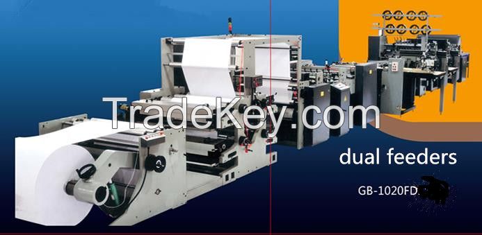 automatic flexography and saddle stitch production line