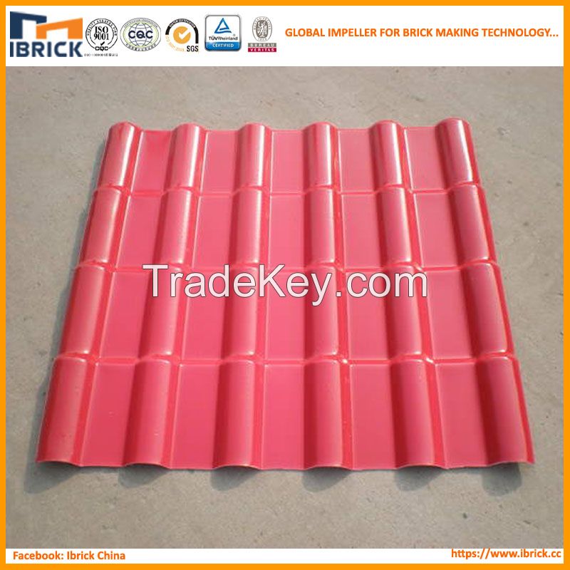 More than 20 years production experience synthetic resin tile 