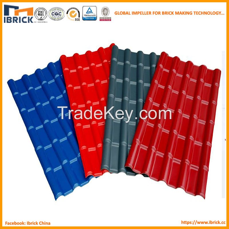 Asa synthetic resin roofing tile with best price 