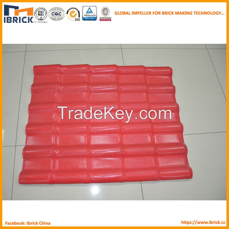 More than 20 years production experience synthetic resin tile 