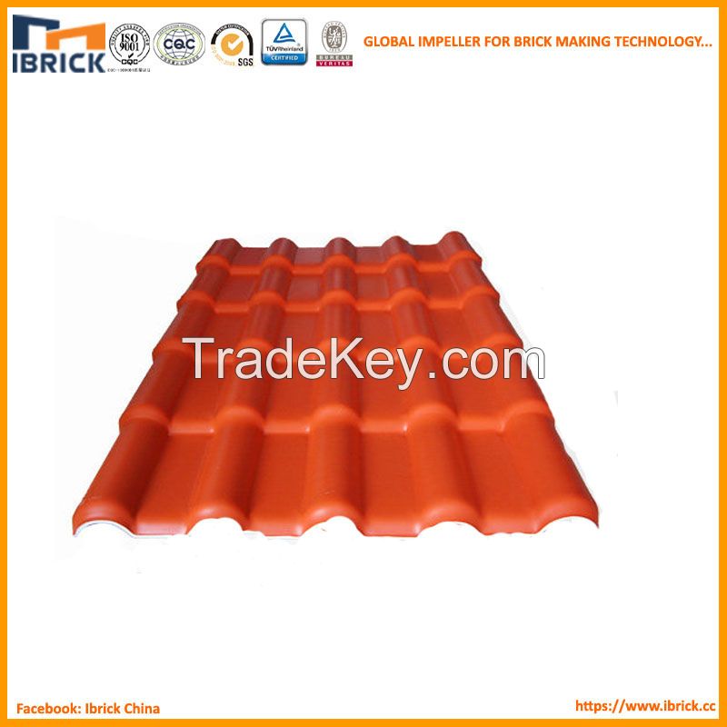 Spanish ASA Synthetic Resin Roof Tiles  