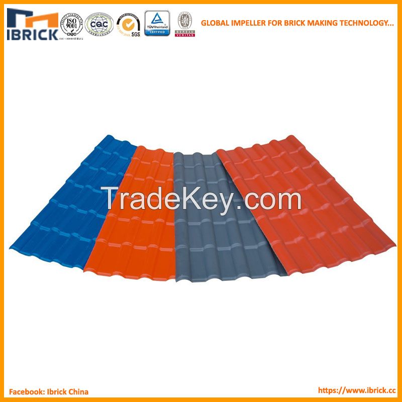 Asa synthetic resin roofing tile with best price 