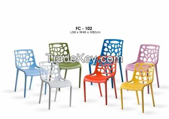 2016 dinning,leisure,outdoor,indoor use plastic modern leisure chair