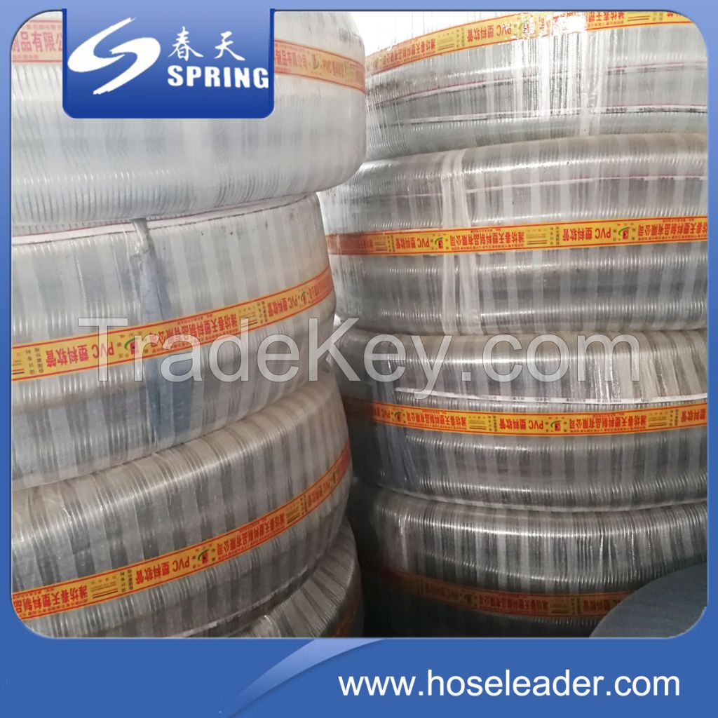 Anti-UV Anti-Chemical PVC Steel Wire Reinforced Hose