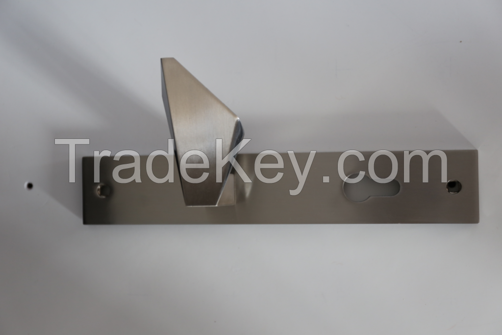 cheap price high quality zinc door handle for wooden door