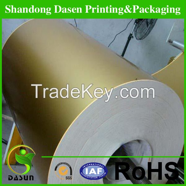 vacuum metallized paper, laser paper for cigarette box and beer lable