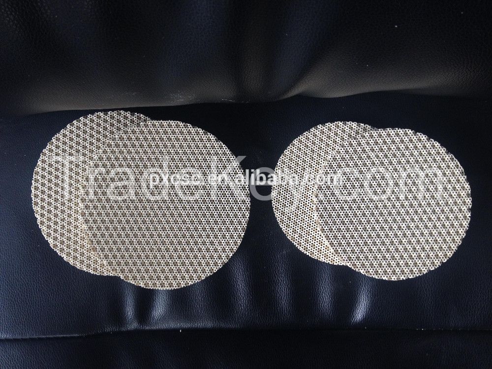 Infrared ceramic plate round shape