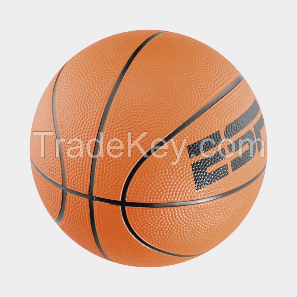 Popular rubber basketball, official size and weight for promotion