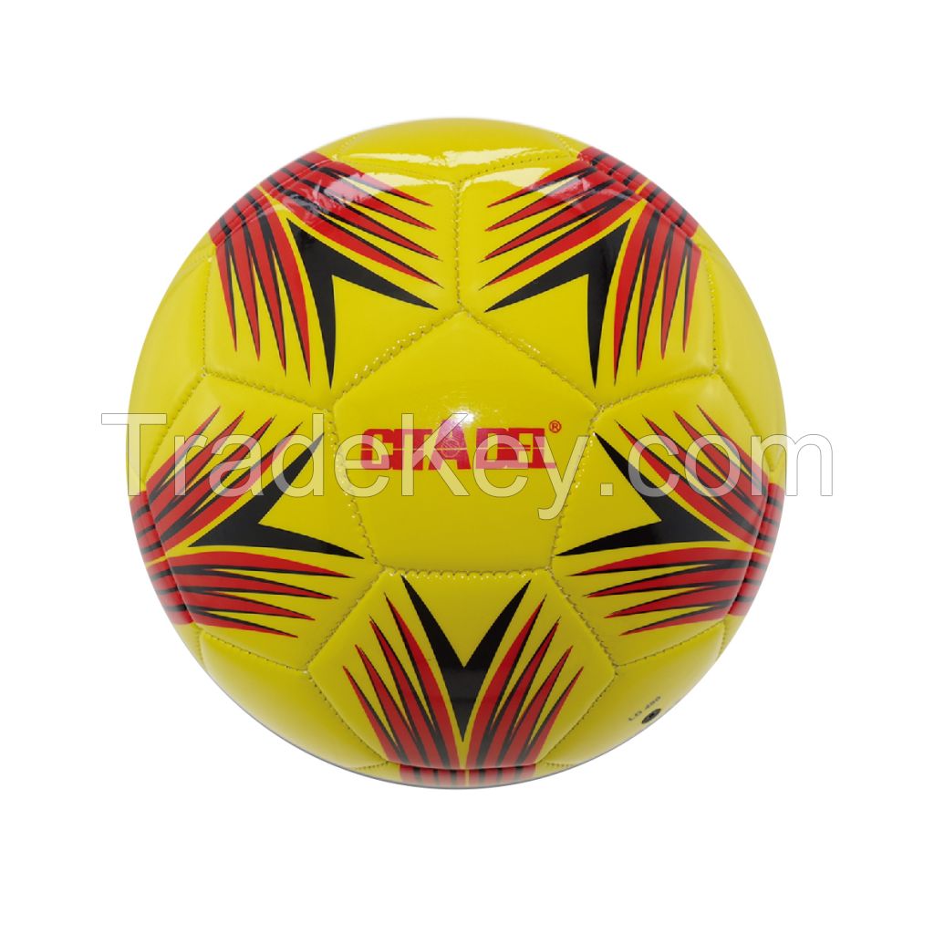 Promotional football, Standard Size, PVC Machine Stitched