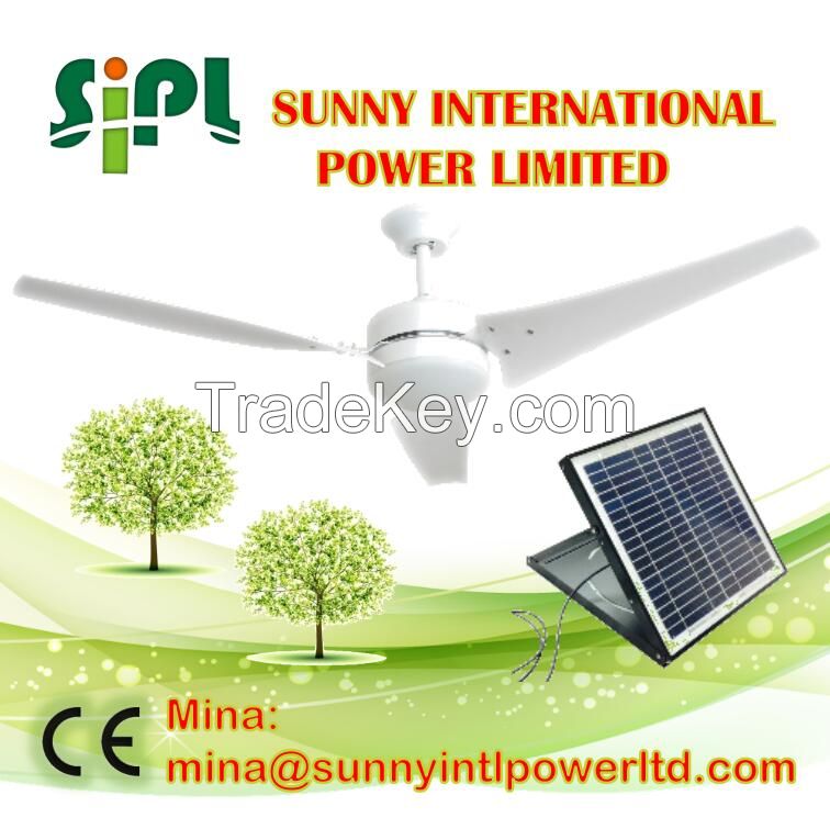 (solar) panel solar power system solar Ceiling fan 60 inch 30 wat tdecorative ceiling fan decorative ceiling fan