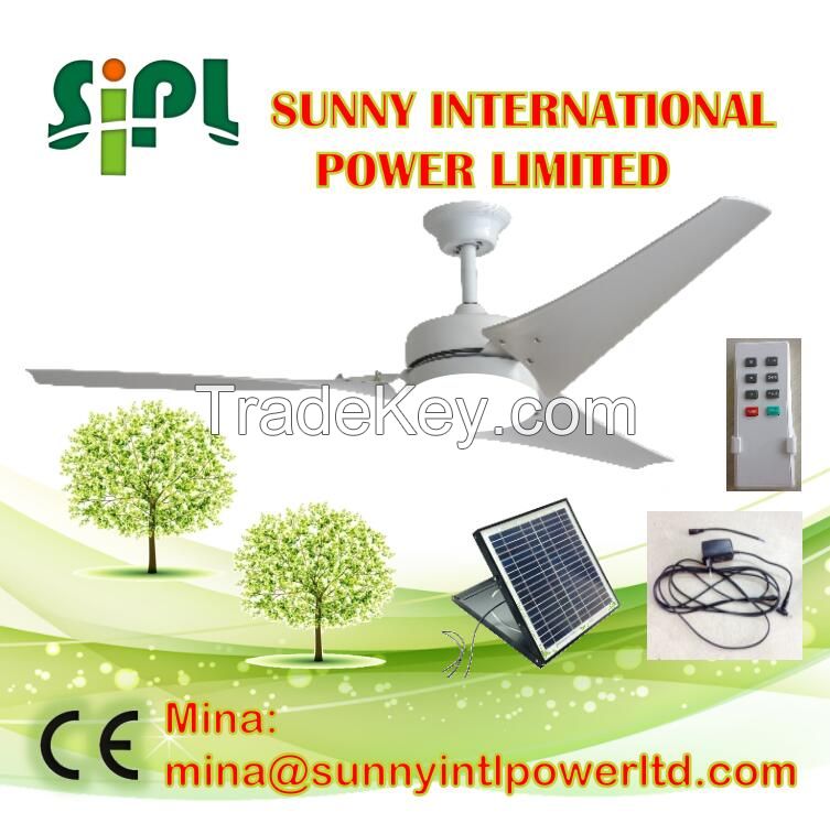 (solar) panel solar power system solar Ceiling fan 60 inch 30 wat tdecorative ceiling fan decorative ceiling fan