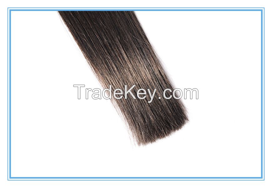 Factory price wholesale pure indian remy virgin human hair weft