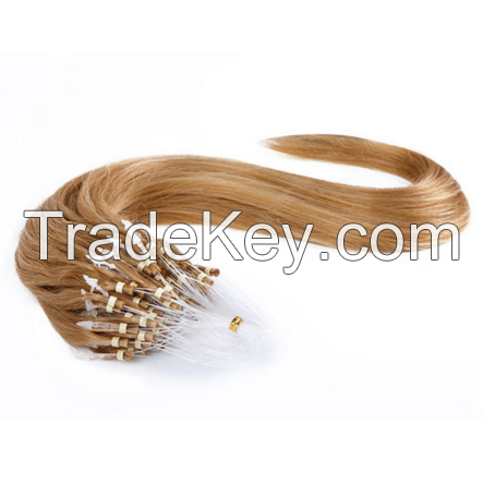 Hot sale brazilian kinky curly micro loop hair extension