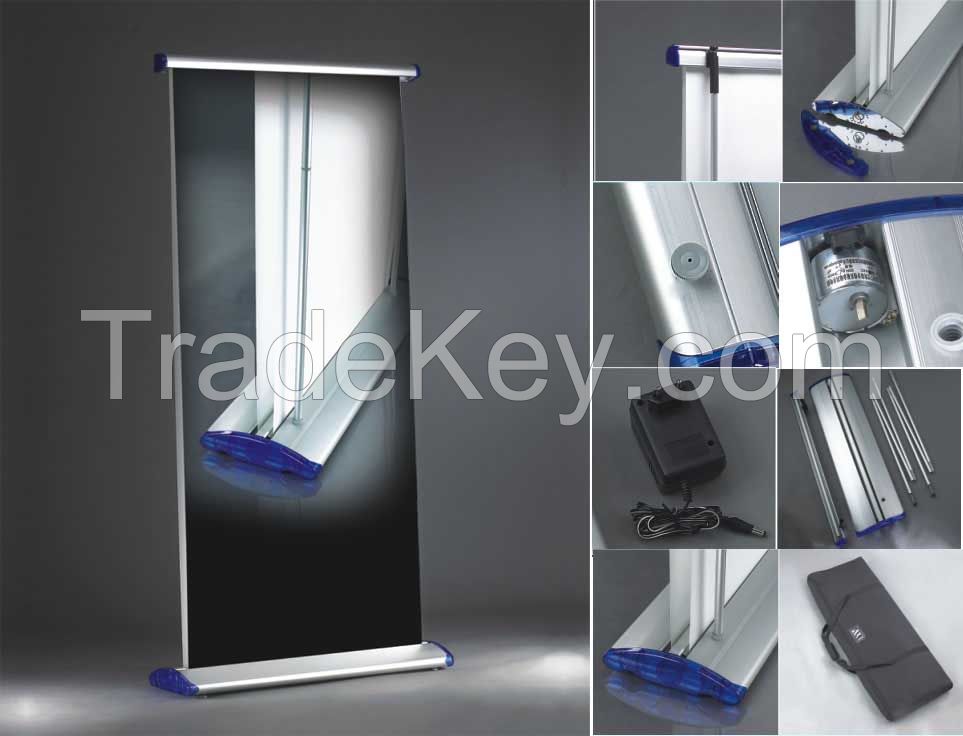 roll up banner stand