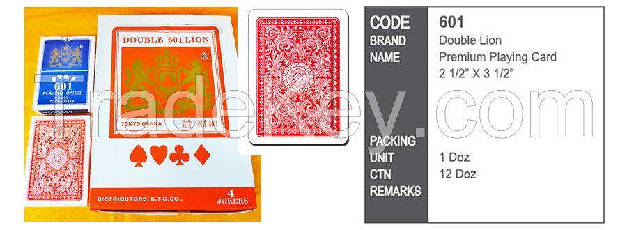 DOUBLE LION Premium Playing Card 601