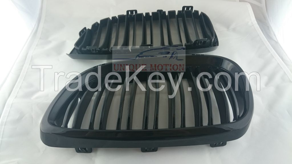 Grille for E92/E93 (F82/M4 Look) Gloss Black ABS &amp; Painted &#039;06~&#039;10