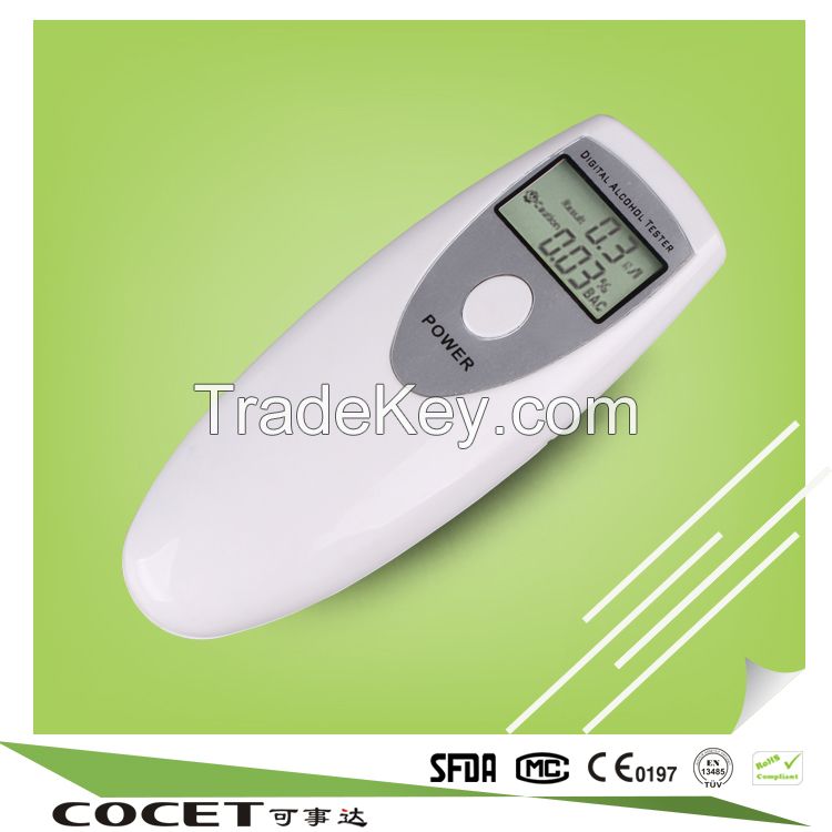 COCET of professional digital alcohol tester for remind you drive safe