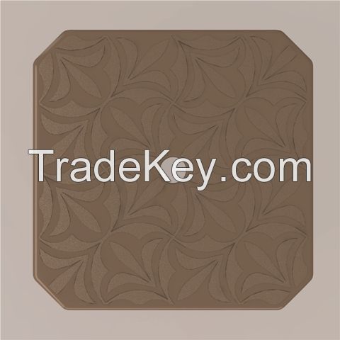 Plastic chair Roma high stool F1021 Brown